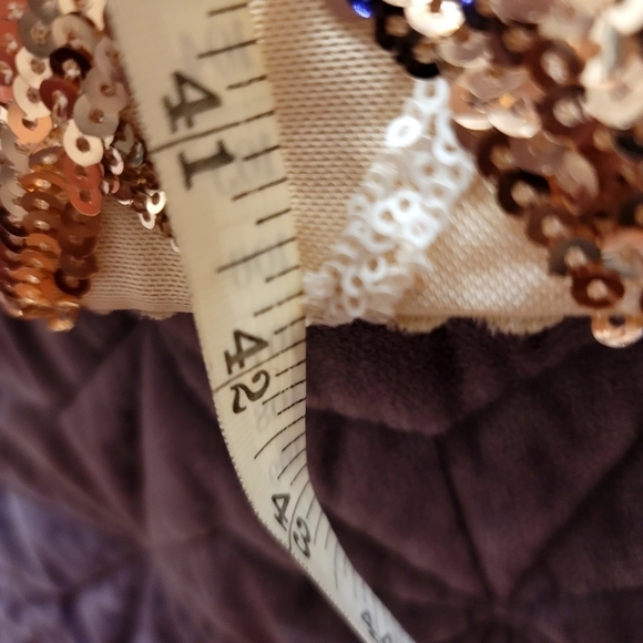 Dress the population sequin off the shoulders' dress size XS - Picture 9 of 14